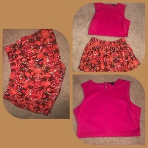 Shorts & Crop Top